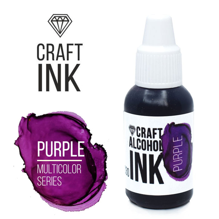 Craft Alcohol INK, Purple, 15ml