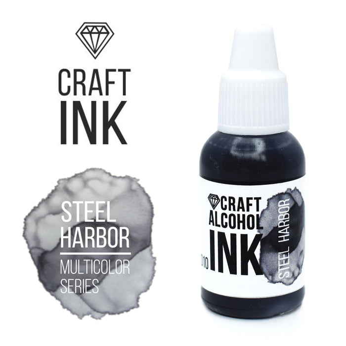 Craft Alcohol INK, Steel Harbor, 15ml