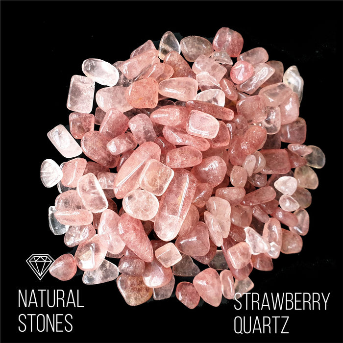 Strawberry Quartz, natural stones, 30gr.