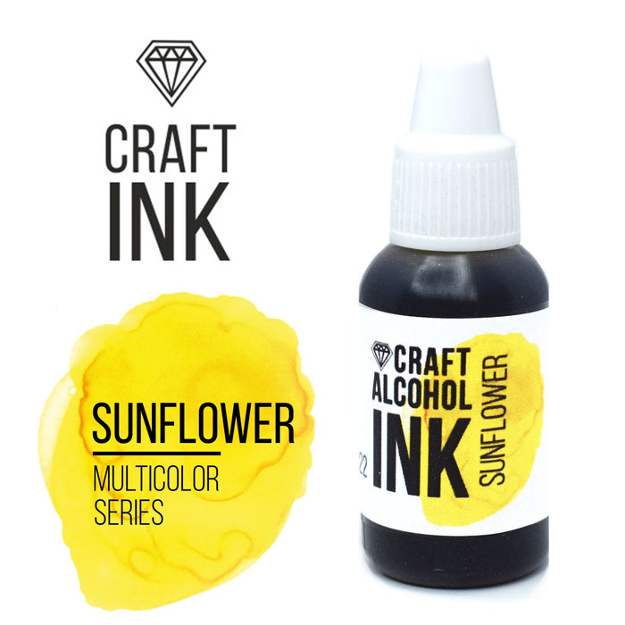 Craft Alcohol INK, Sunflower, 15ml