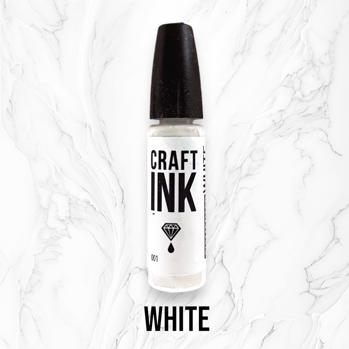 Craft Alcohol INK Pigmented Series, White, 15ml